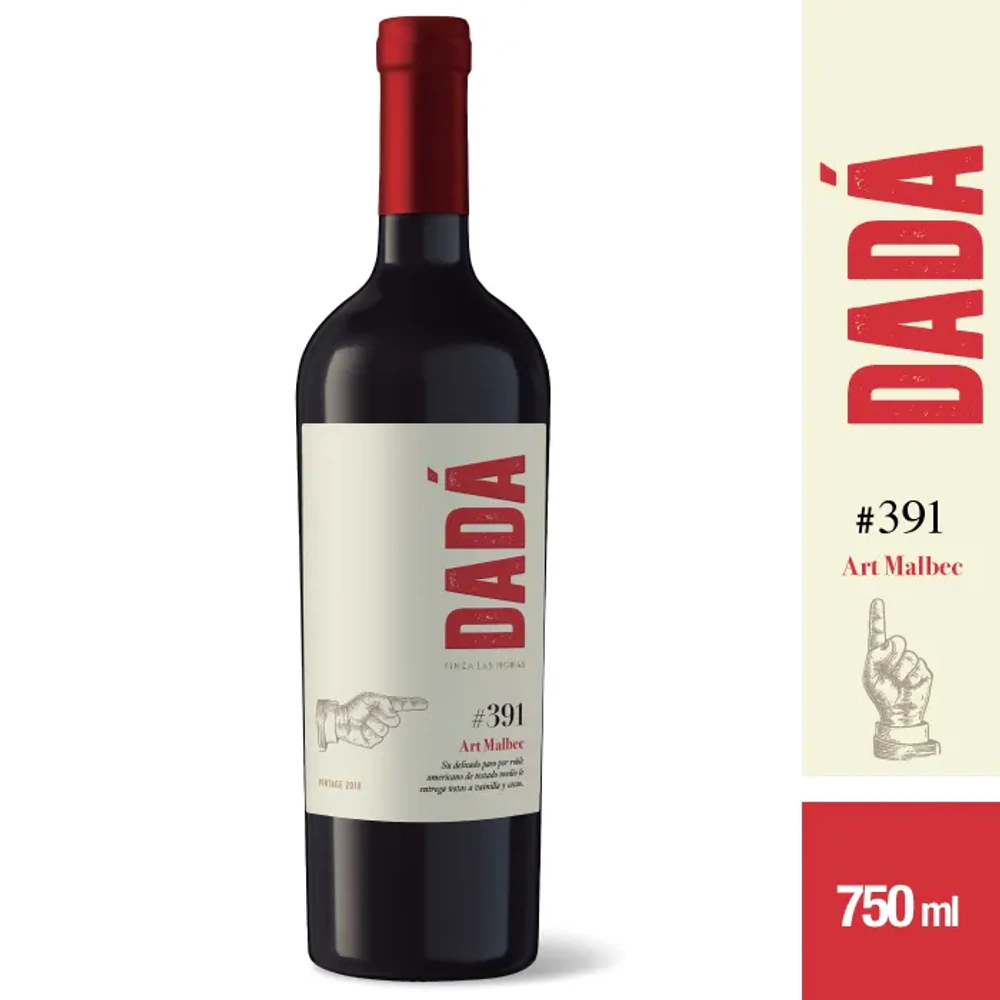 Vino Dada X   Art Malbec
