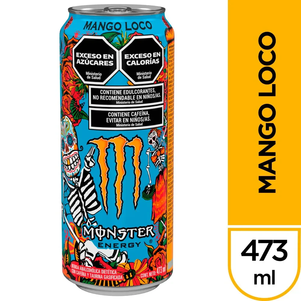 Energizante Monster Mango Loco 6x  6 U X 473ml