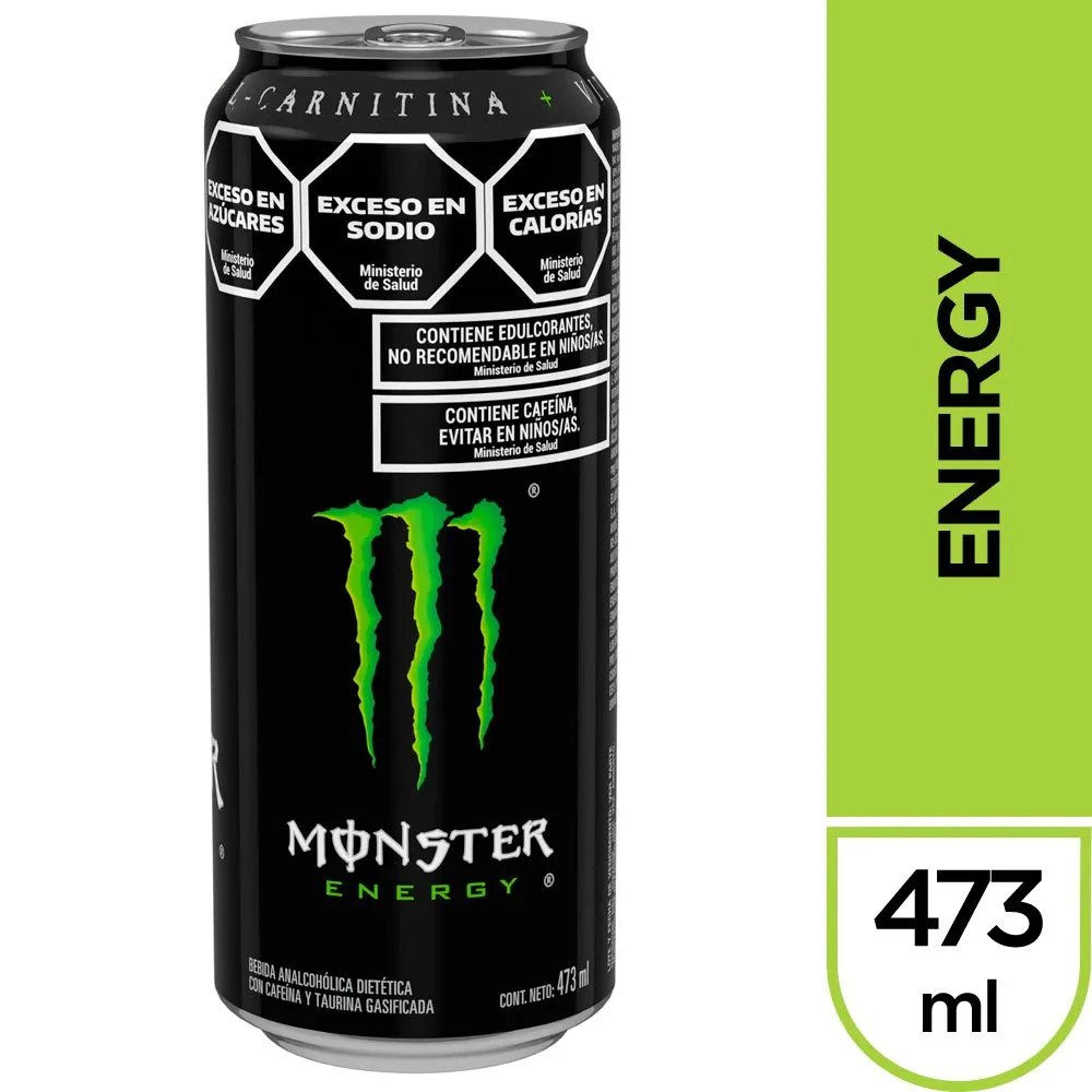 Energizante Monster 6x  6 U X 473ml