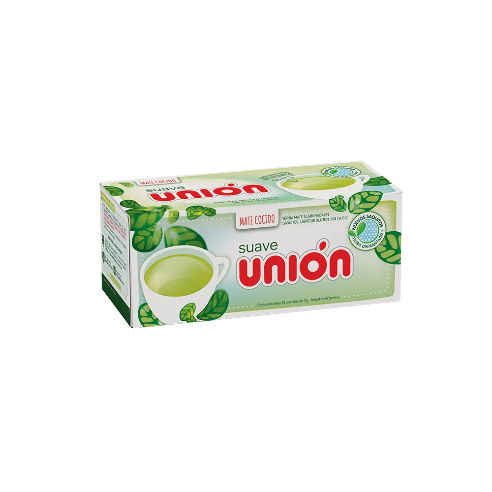 Mate Cocido Union 10x  1 U X 25 Saquitos De 3g