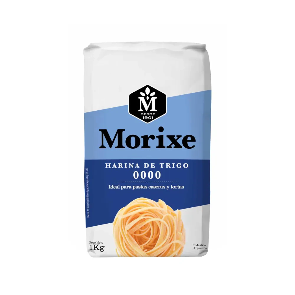 Harina 0000 Morixe 10x  1 U X 1 Kg