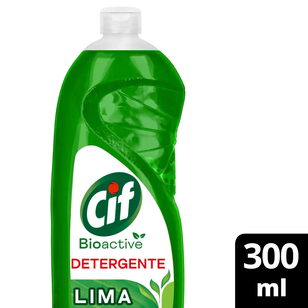 Detergente Bioactive Cif Lima 12x  1 U X 300ml