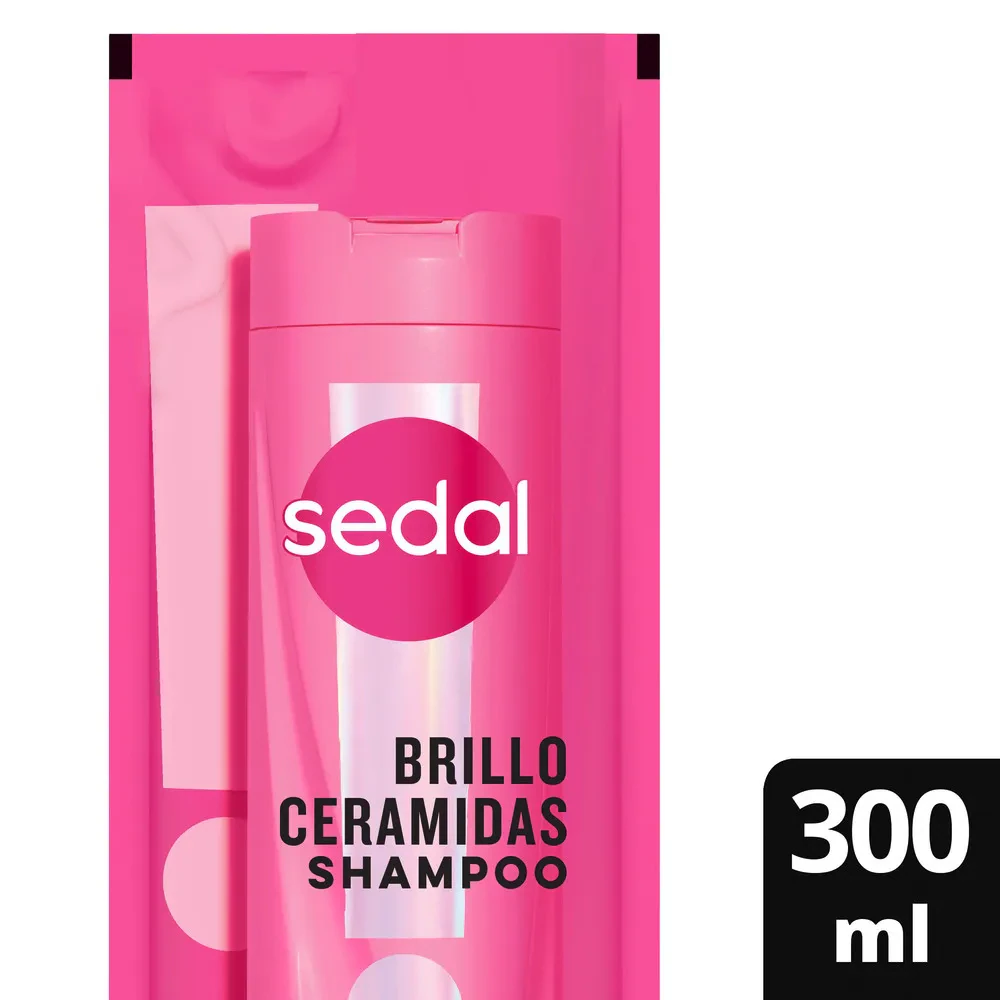 Shampoo Repuesto Ceramidas Sedal 12x  1 U X 300ml