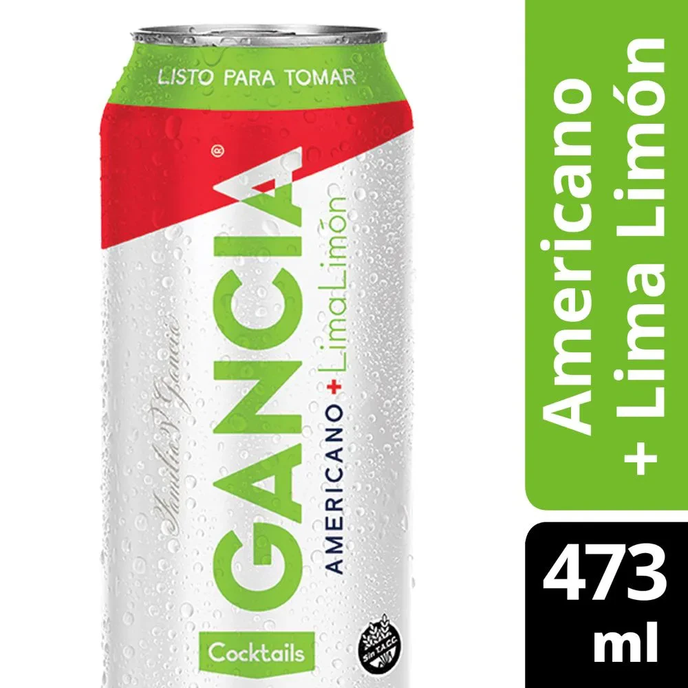 Aperitivo Gancia X   Lata Lima Limon