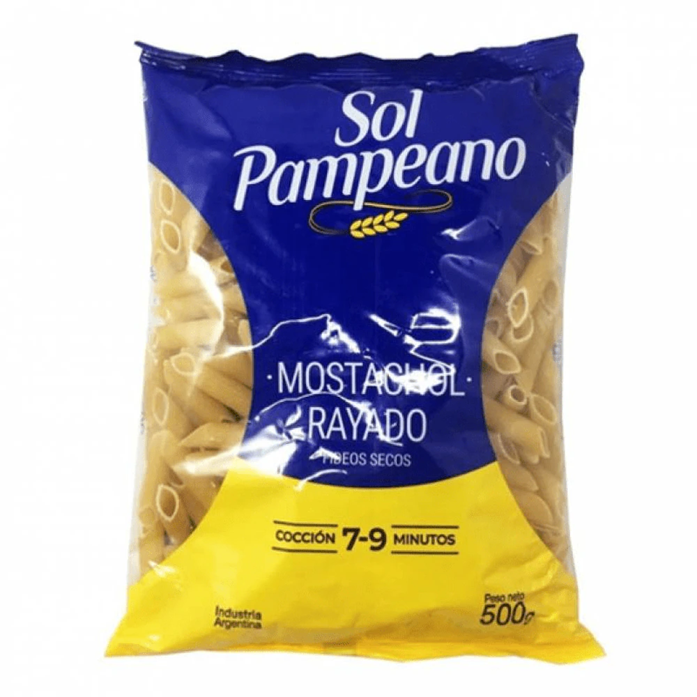 Fideos Sol Pampeano Mostachol Rallado 500g