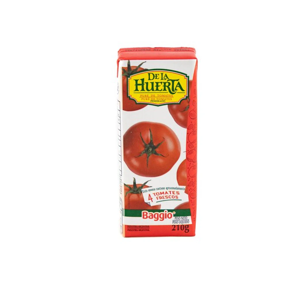 Pure De Tomate Baggio La Huerta 18x  1 U X 210g