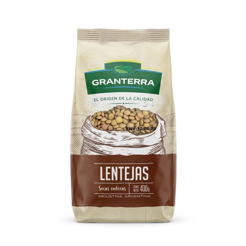 Lentejas Granterra 10x  1 U X 400g