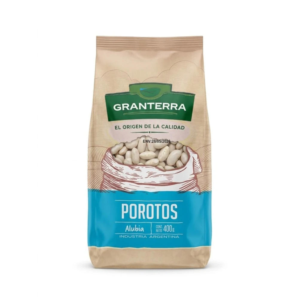 Porotos Alubia Granterra 10x  1 U X 400g