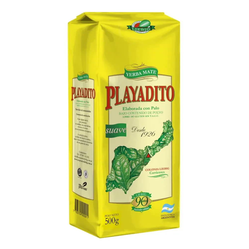 Yerba Playadito 10x  1 U X 500gr