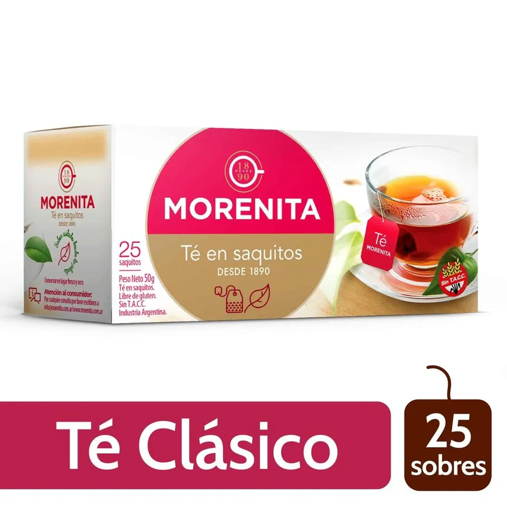 Te La Morenita 10x  1 U X 25 Saquitos
